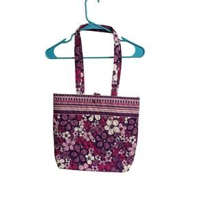 Vera Bradley Tote Bag in Purple Punch - Retired Print